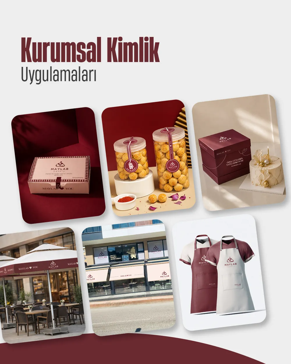 Maylab Bakery marka çalışmaları